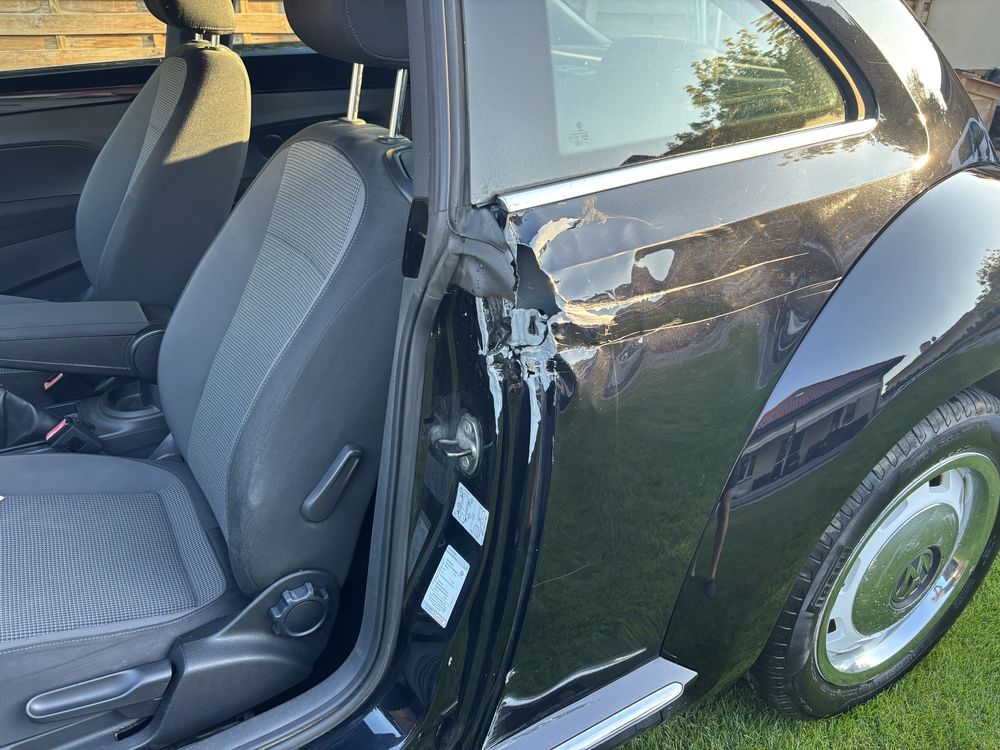 Vw beetle 1.6 TDI uszkodzony niski przebieg