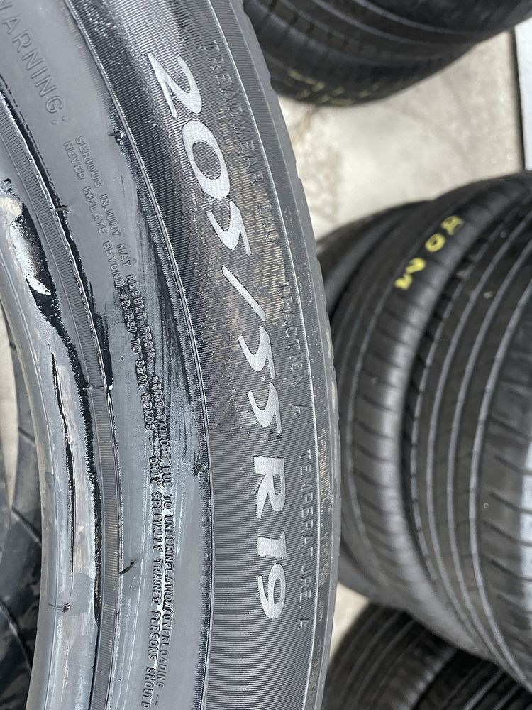 Літні шини 205/55 r19 Michelin 85% залишок