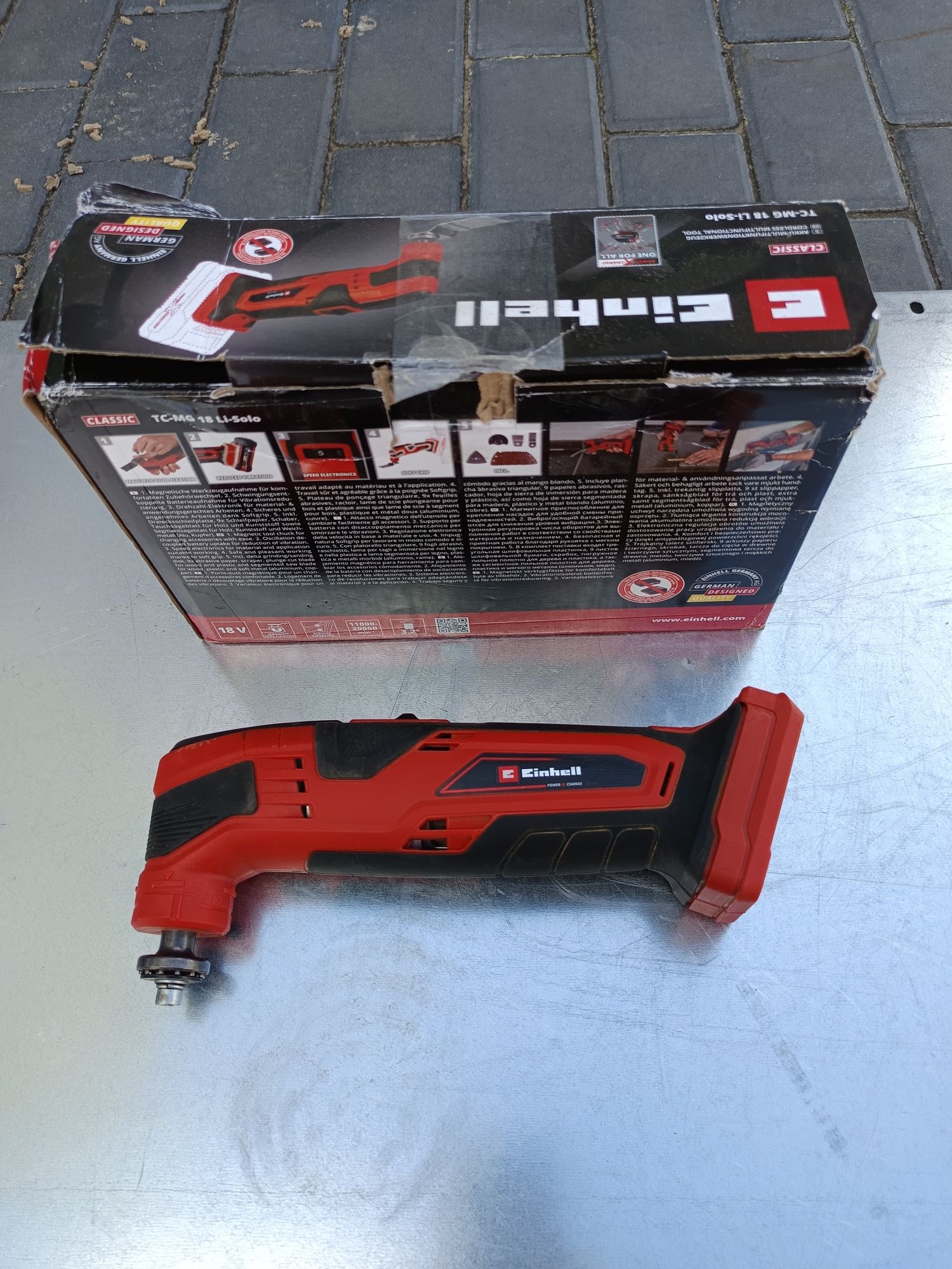 Akumulatorowe urządzenie wielofunkcyjne Einhell TC-MG 18 Li SOLO