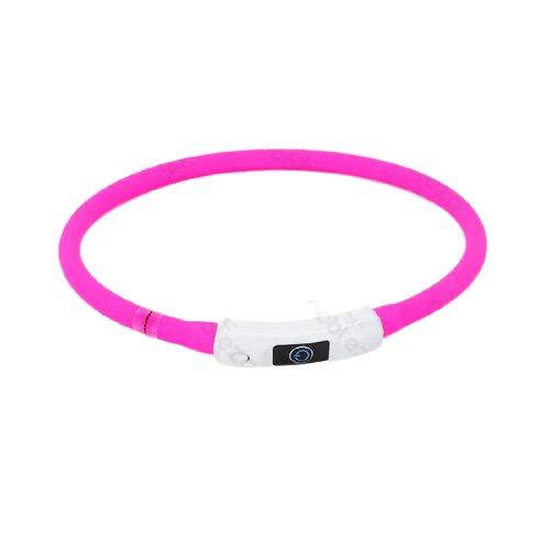 Obroża dla psa opaska świecąca LED ładowanie USB 1x70cm
