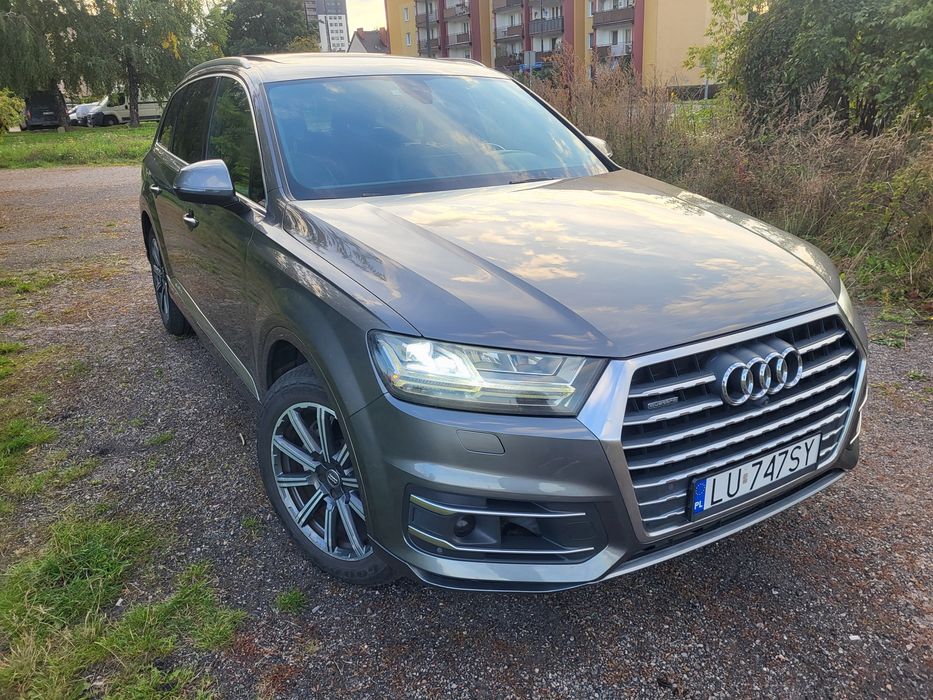 Audi Q7 4M 3.0TFSI Benzyna 7 osobowy! ACC, Asystenci, panorama, hak.