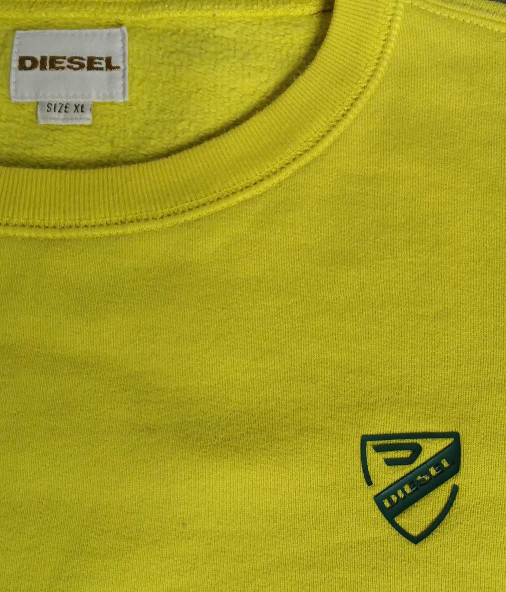 Bluza Diesel rozmiar XL żółta