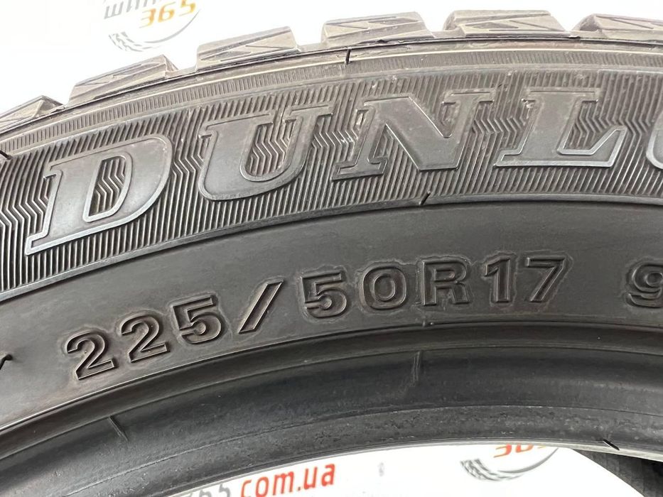 225/50 r17 dunlop winter maxx wm01 8mm шини бу зима