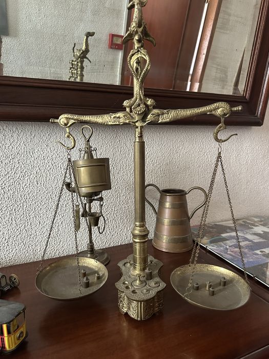 Balança decorativa e funcional