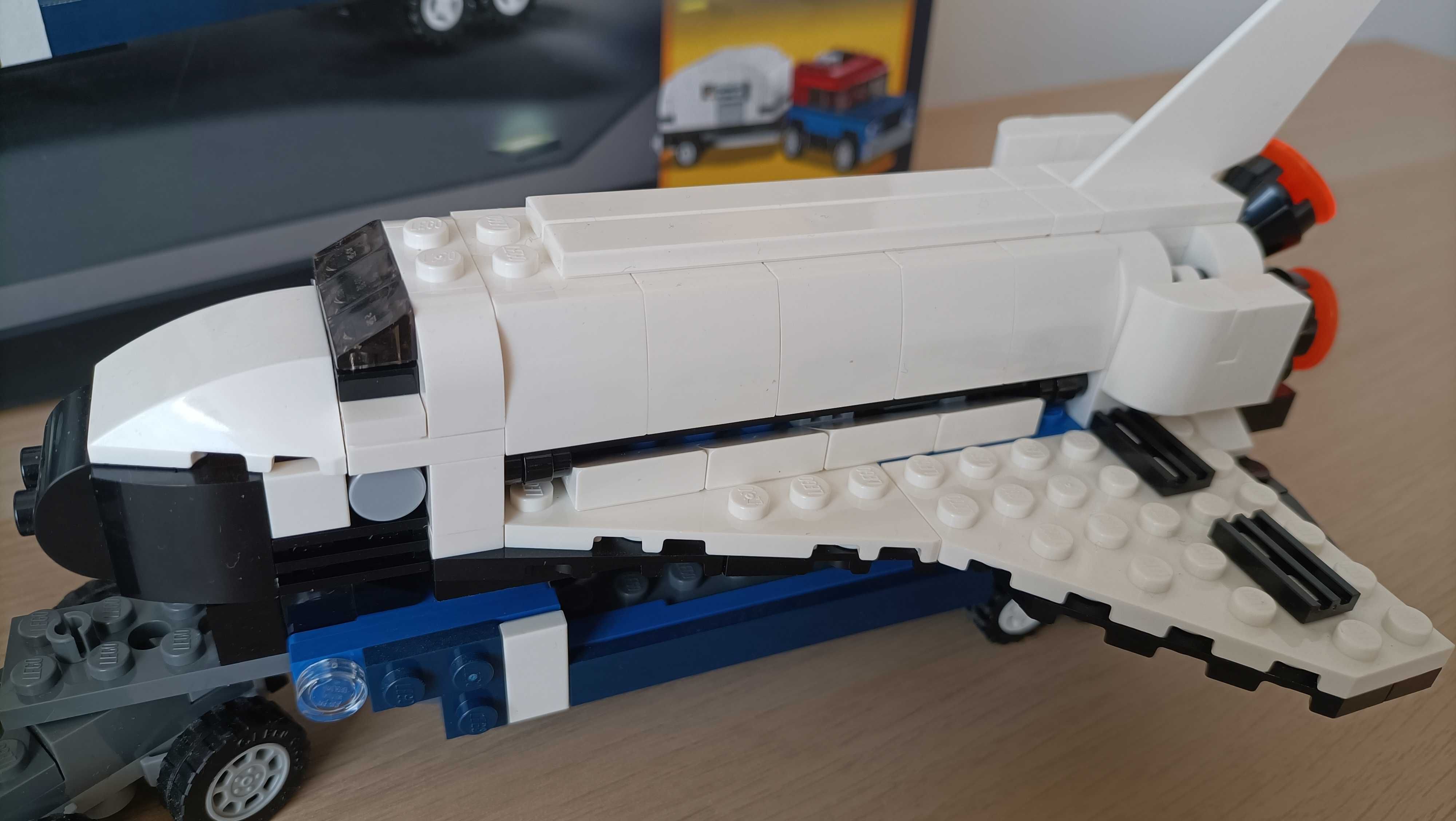 LEGO CREATOR 31091 Transporter promu instrukcje + pudełko