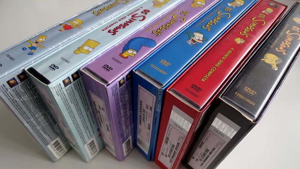 Séries the Simpsons - DVD - 3 Séries 3º + 5º