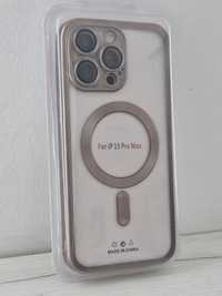 Metallic Magsafe Case do Iphone 15 Pro Max Tytan