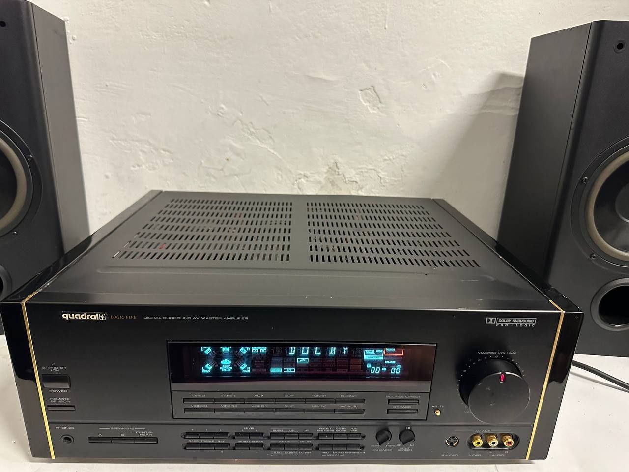 Wzmacniacz/ Amplituner Quadral Logic Five (Lenco FA-3401), 100 W + 100