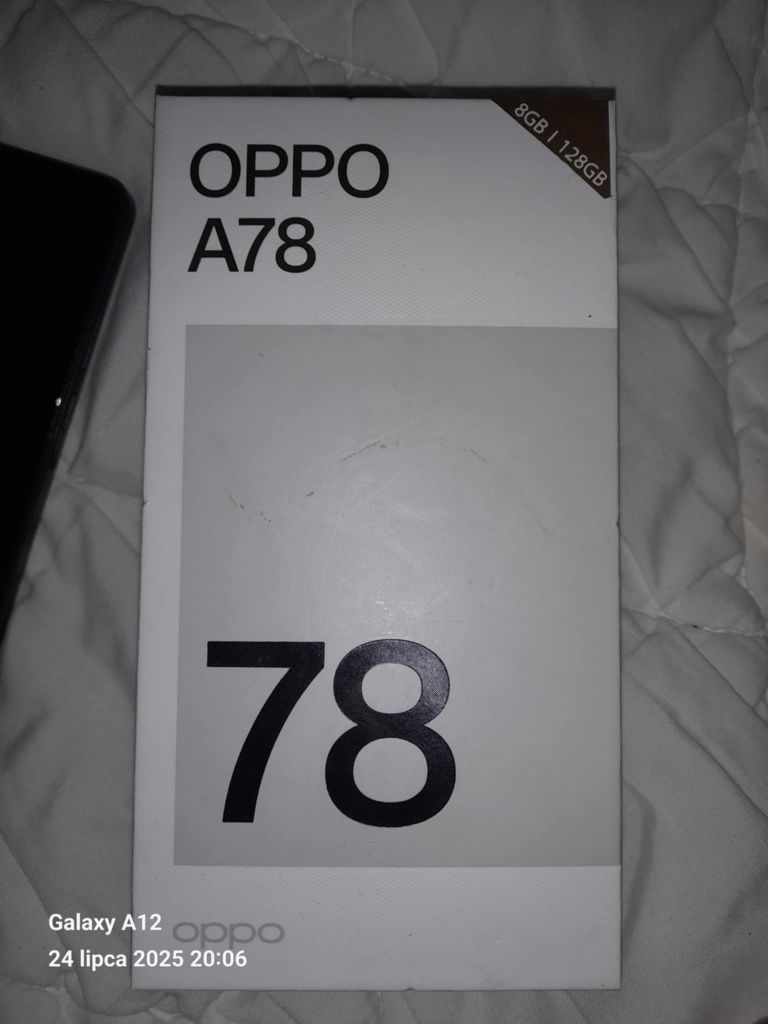 Oppo a78 8gb/128gb