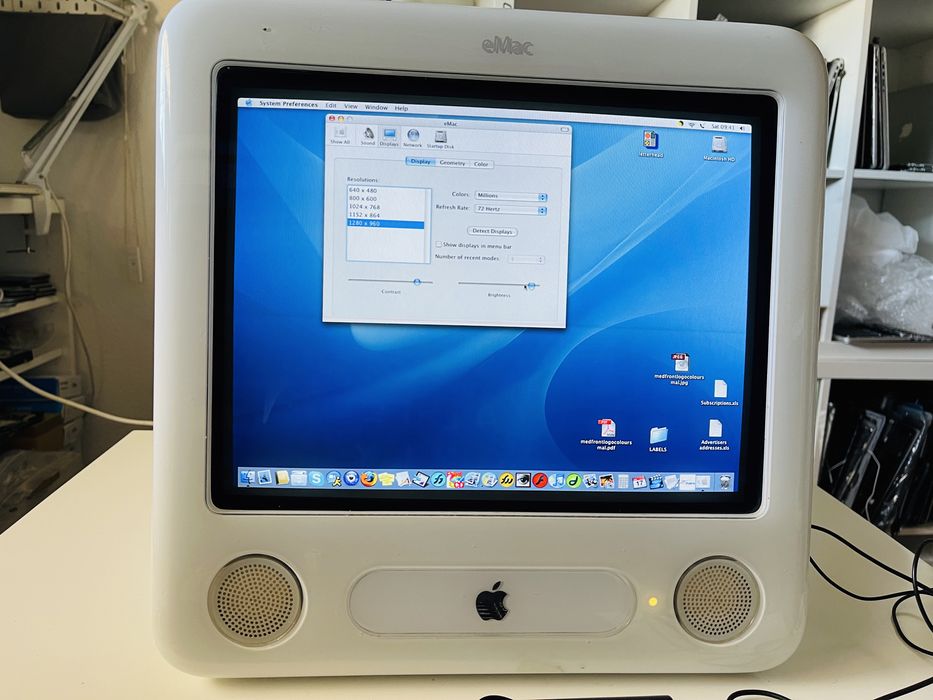 Apple eMac G3 1.0ghz, 512mb ram, impecavel a funcionar