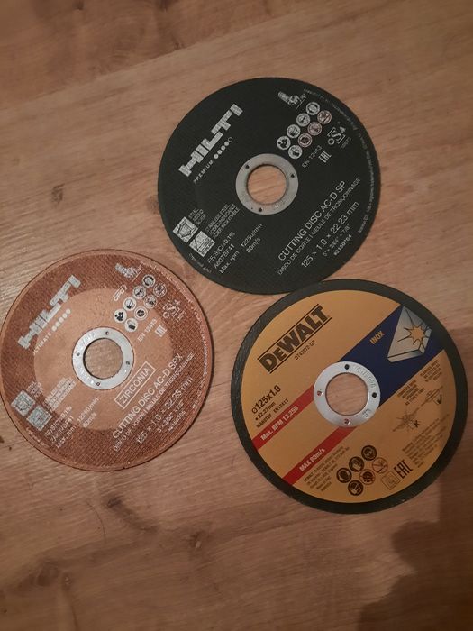 Tarcze do cięcia Hilti DeWalt 125x1.0
