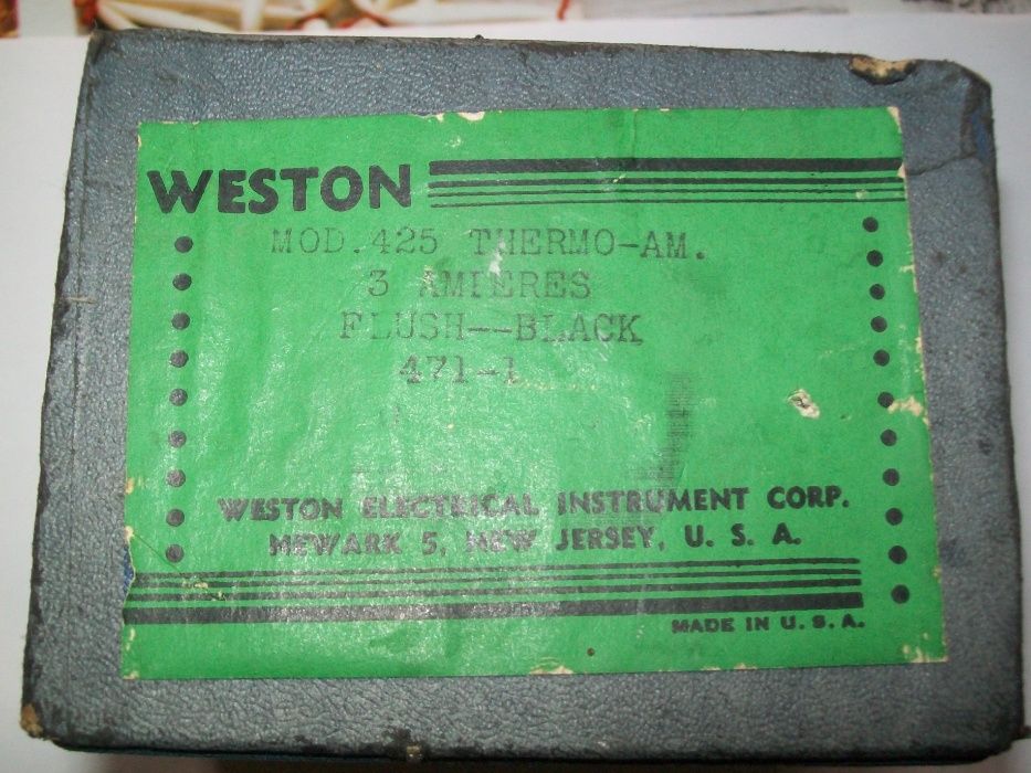 Medidor Antigo radioamador