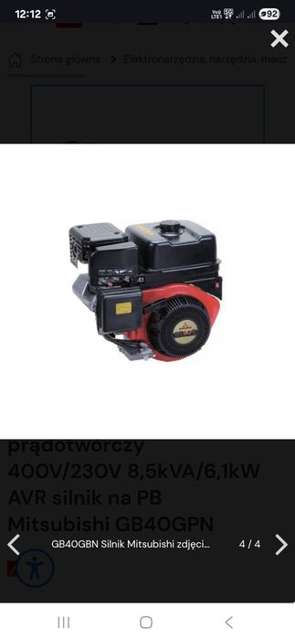 Agregat Fogo Fm 9000R