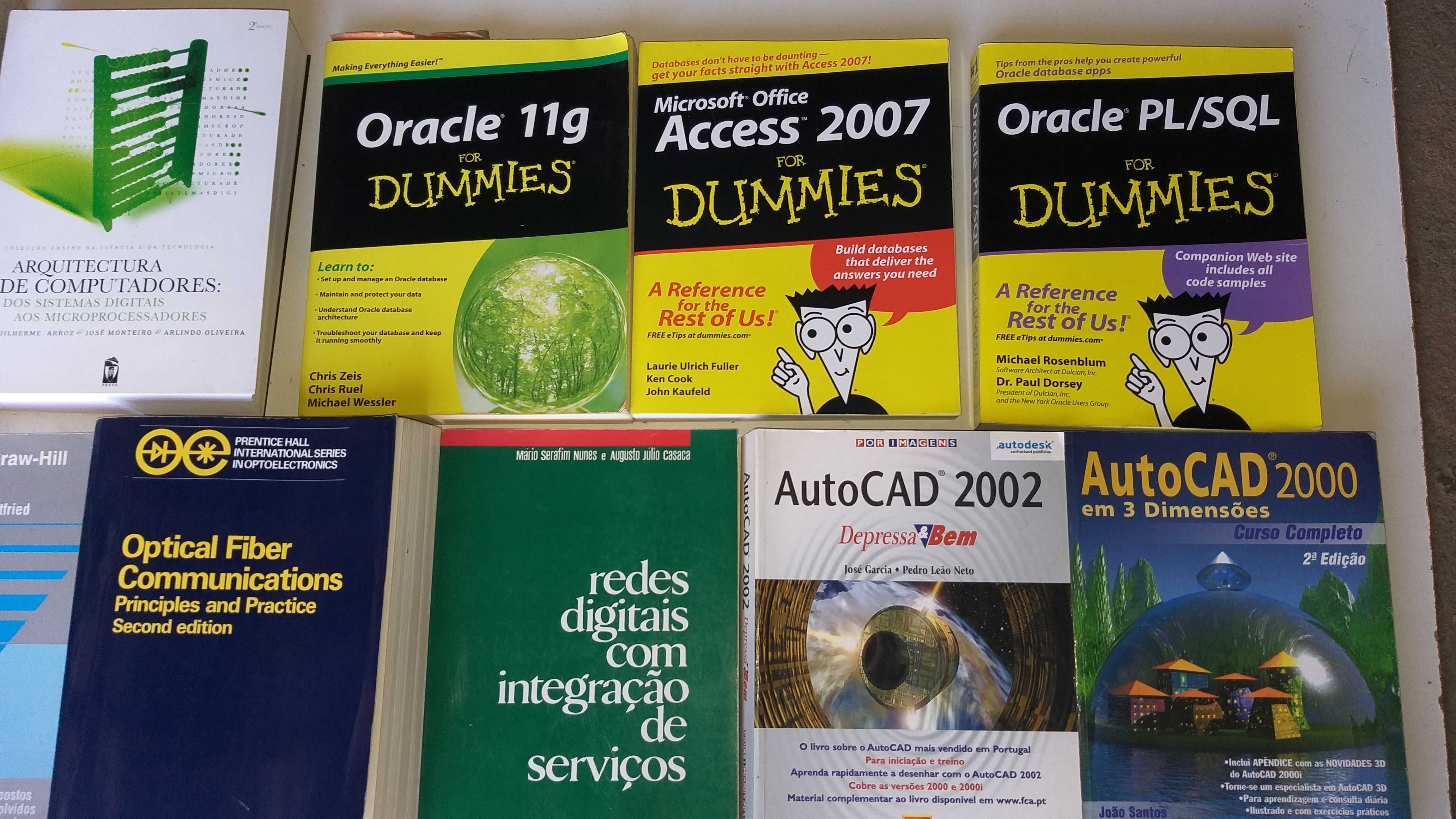 Livros de informática vários