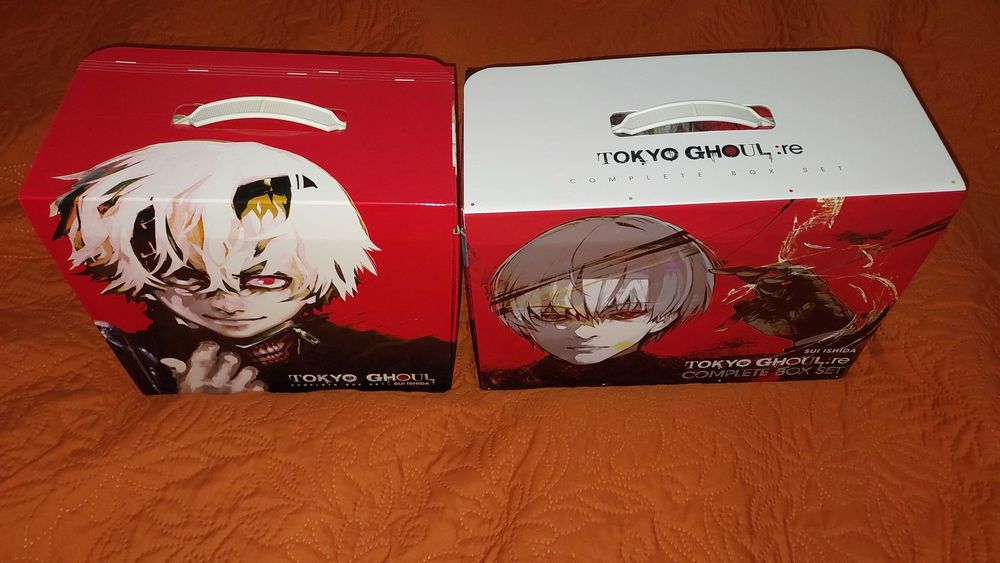 Manga box set Tokyo ghoul + Tokyo ghoul RE [Inglês]