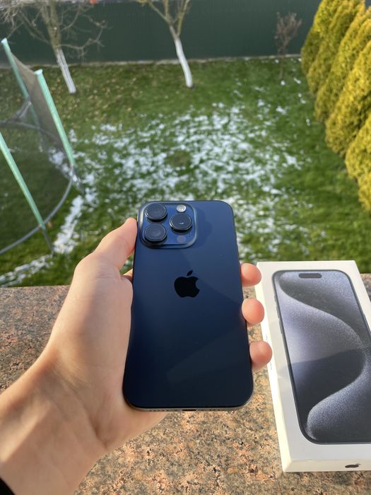 Iphone 15 Pro 128 Gb Blue Titanium (айфон 15 про)