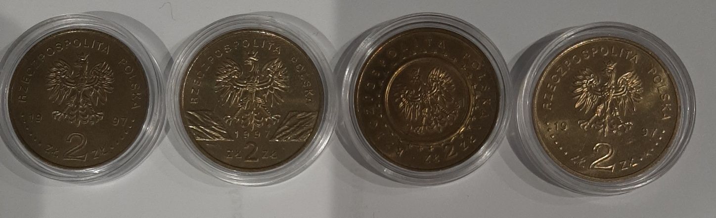 2 zł jelonek rogacz itd 1997 r kpl monet