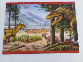 Puzzle z dinozaurami dinozaury Lisciani Dante 120 5+