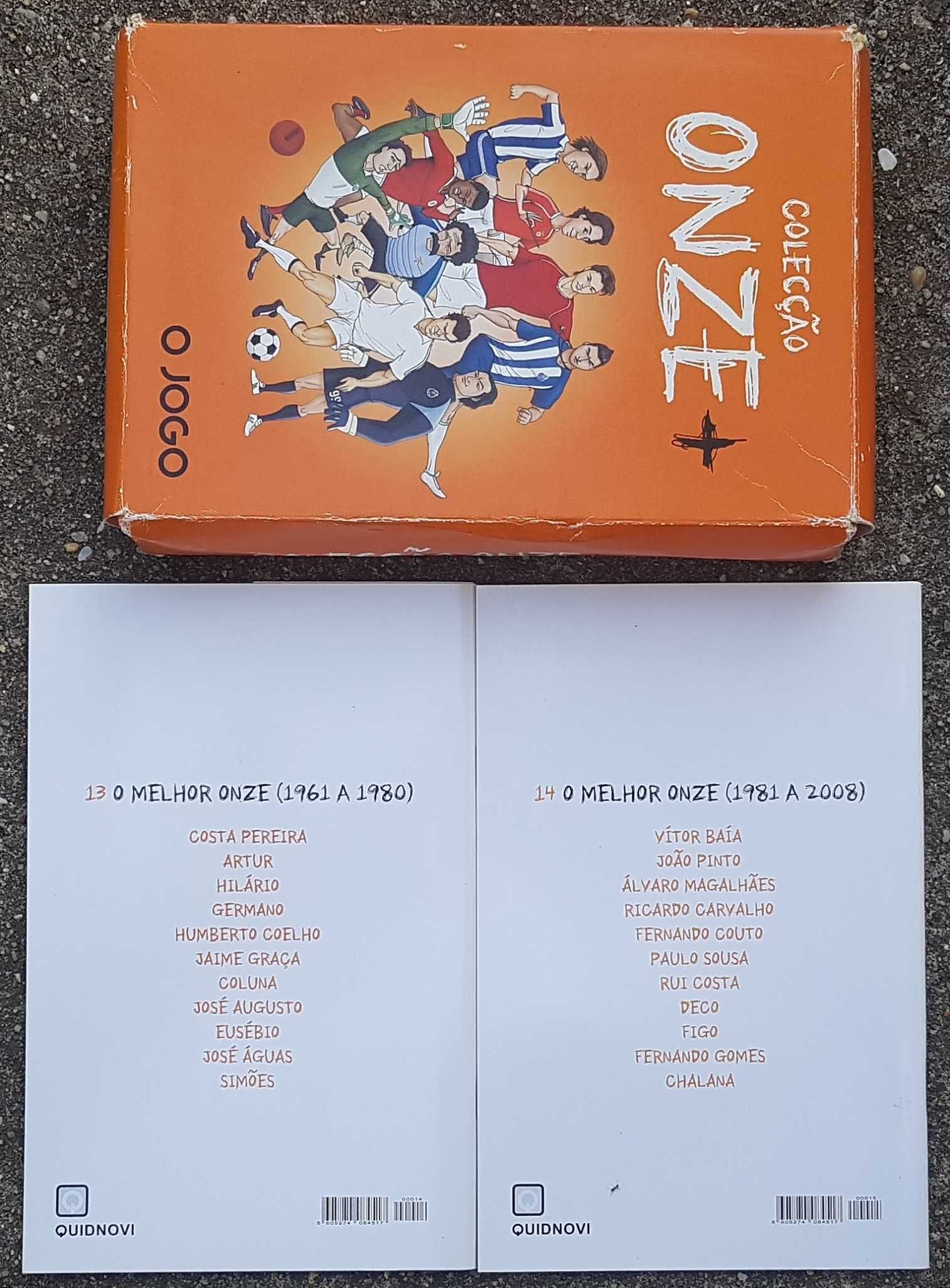 Coleção “Onze +” O jogo (14 livros)