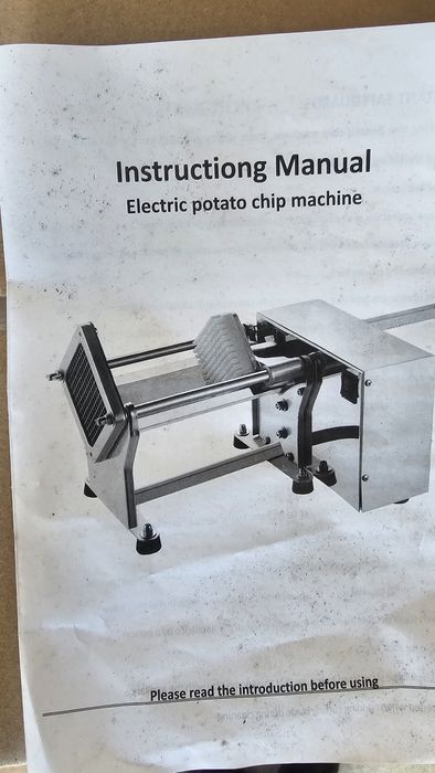 Máquina de cortar batatas