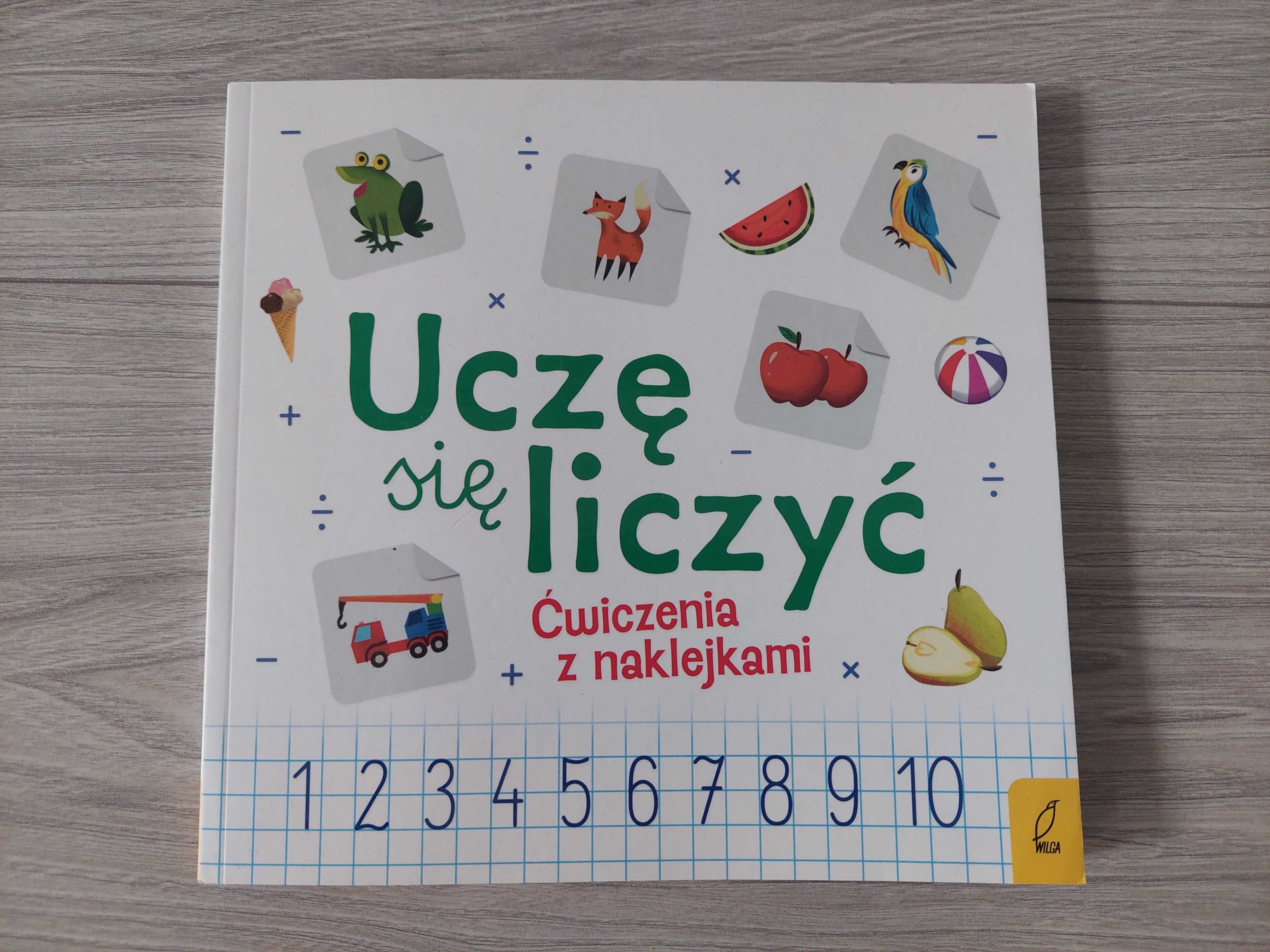 Uczę się liczyć Ćwiczenia z naklejkami