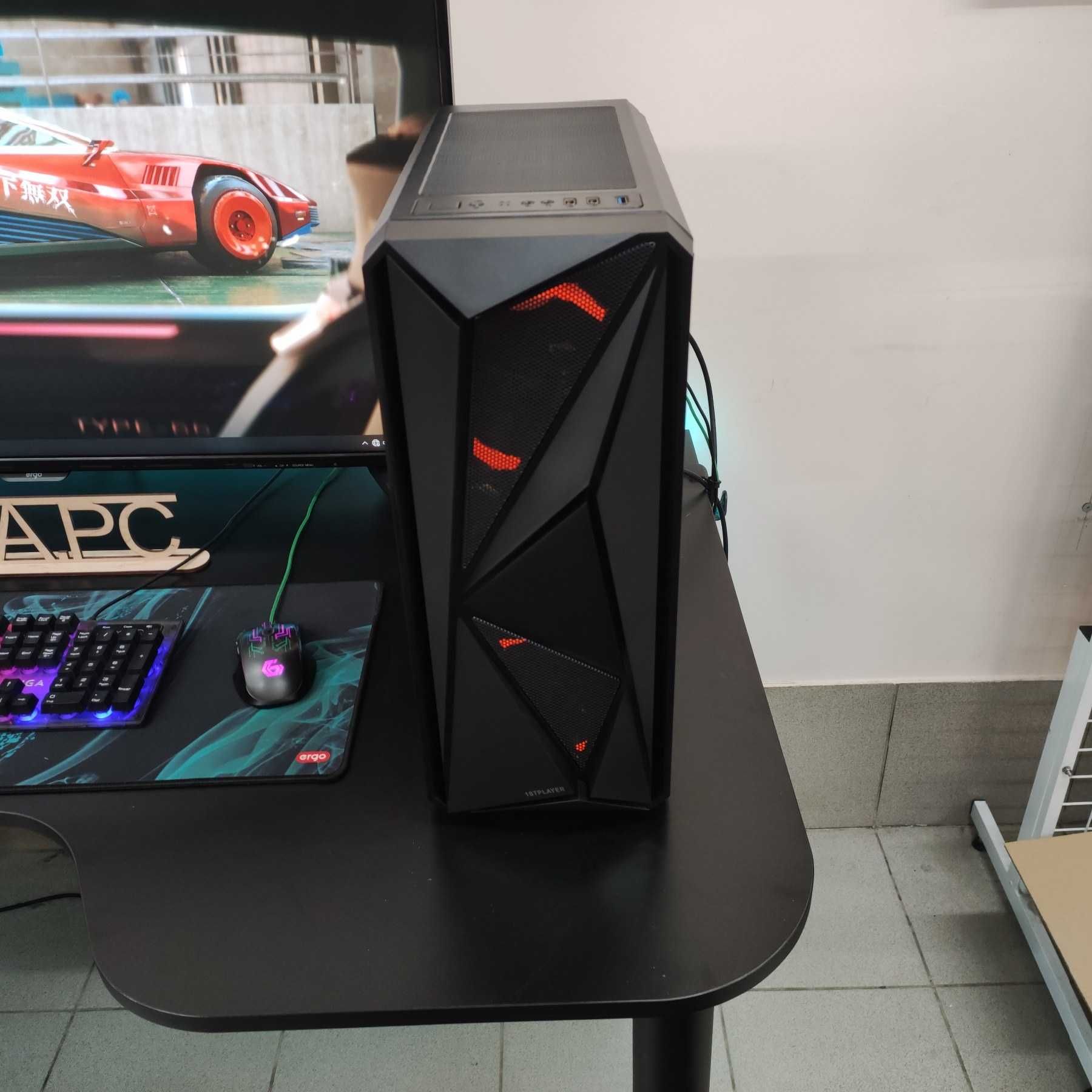 Компютер Новый Ryzen 5 4500, 16GB DDR4, Aorus RX 570, SSD 512GB m2