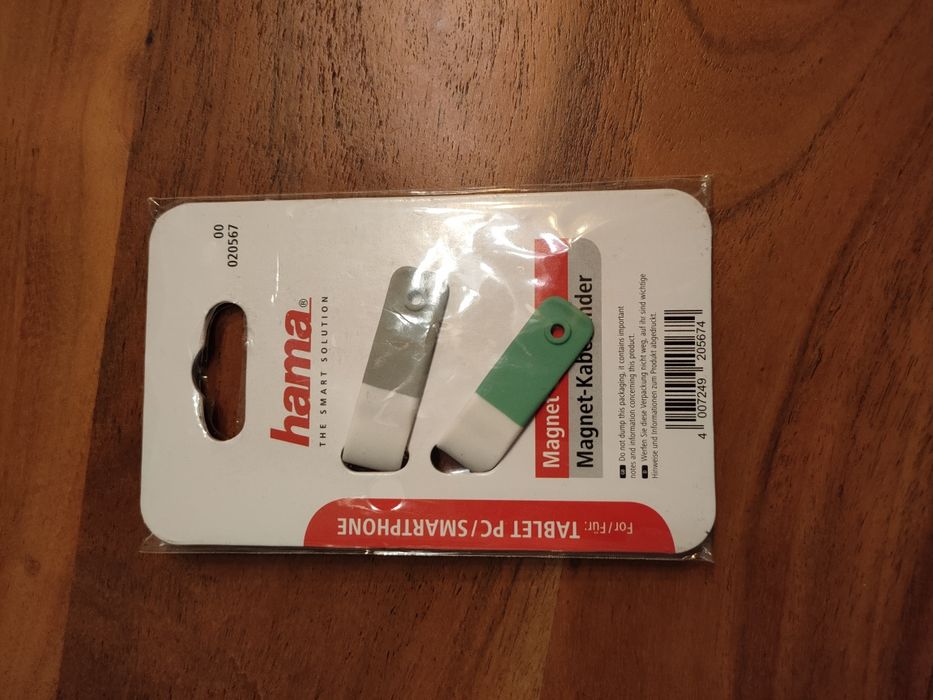 Opaska magnetyczna na kable Hama