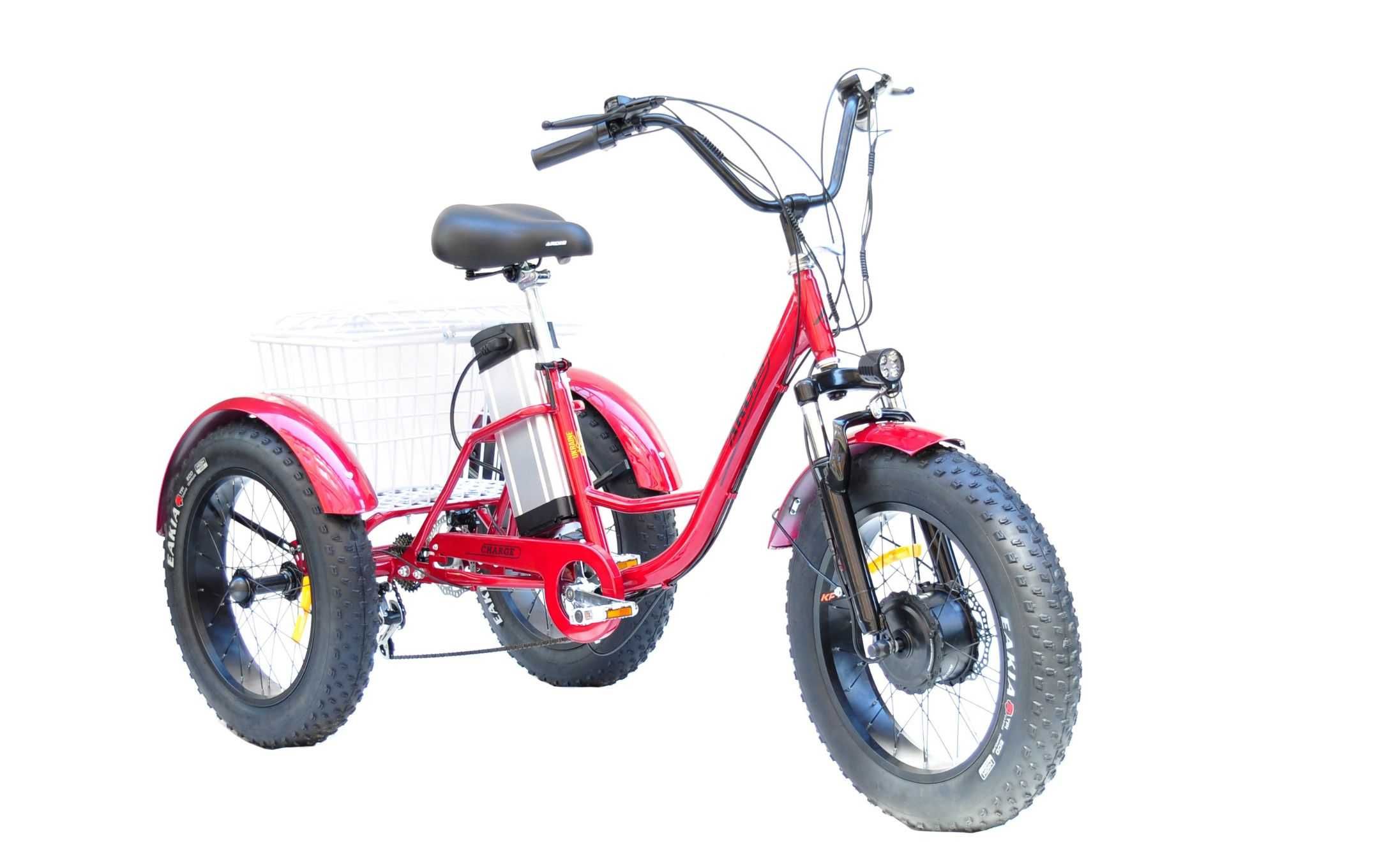 Триколісний велосипед. Электровелосипед. Фетбайк, фэтбайк, fetbike