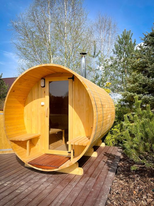 Leśny Domek - na wynajem, w cichej okolicy z sauną i ruską balią