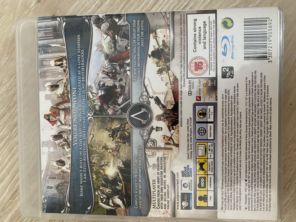 Assassin’s Creed Brotherhood PS3