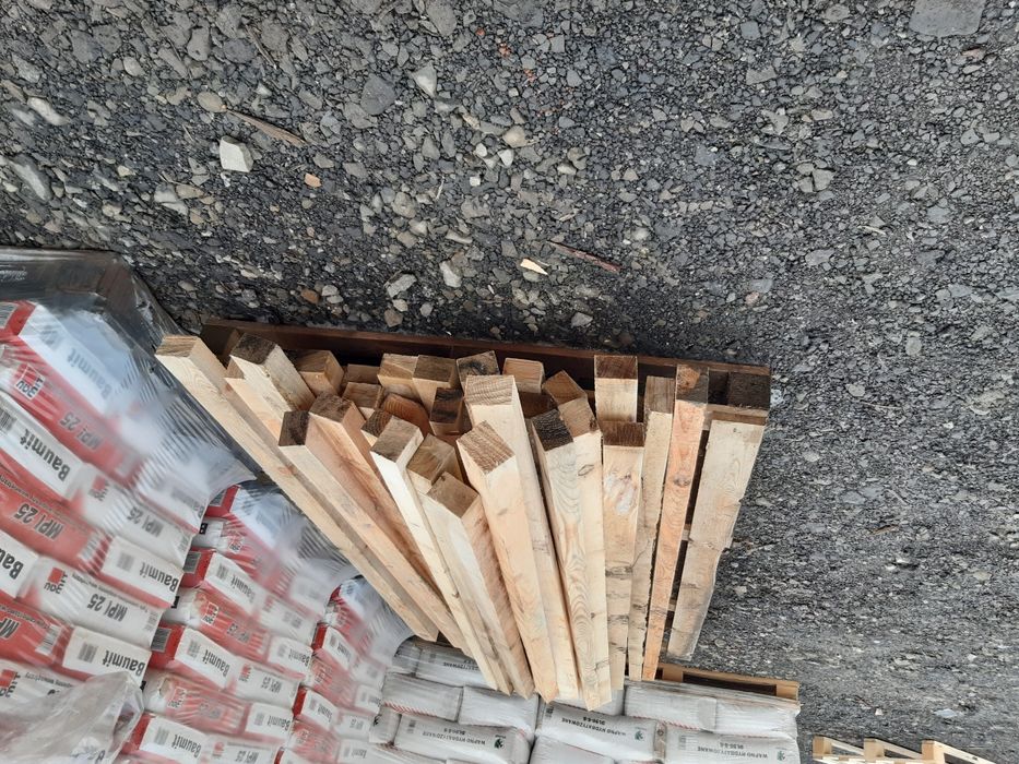 Kantówki łaty belki 70x50mm dł 2400mm