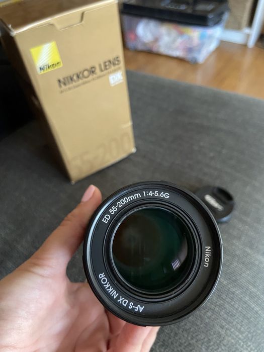 Nikon AF-S DX Zoom-NIKKOR 55-200mm f/4-5.6G IF-ED *EX*  e