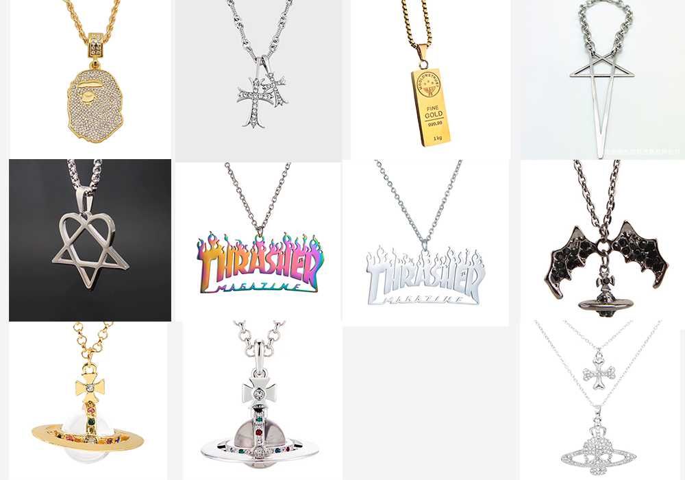 Цепочка Хром Хартс VivienneWestwood MaisonMargiela BBSimon RickOwens