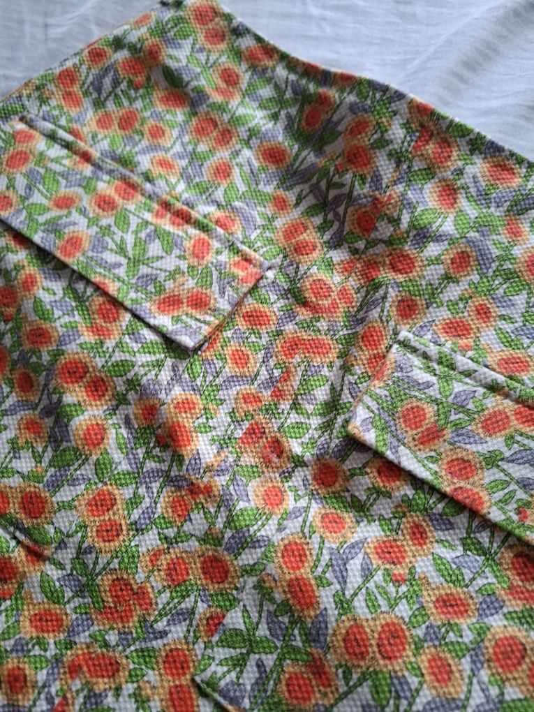 Spódnica mini 158 164 kwiaty