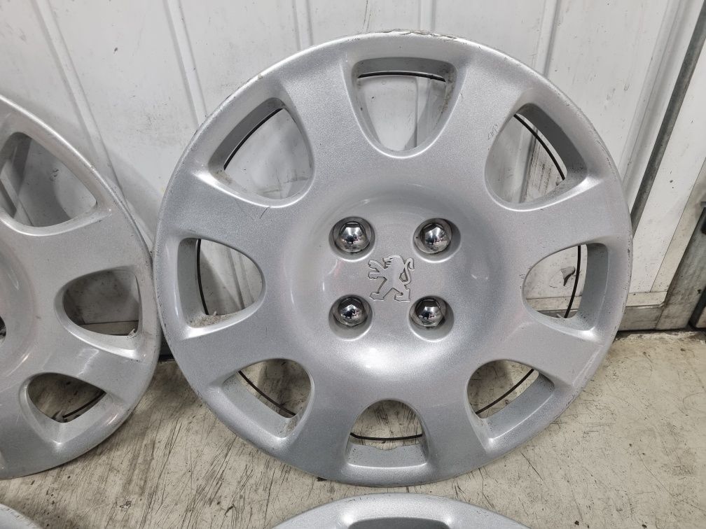 kołpaki peugeot 15" ORYGINALNE 4szt.