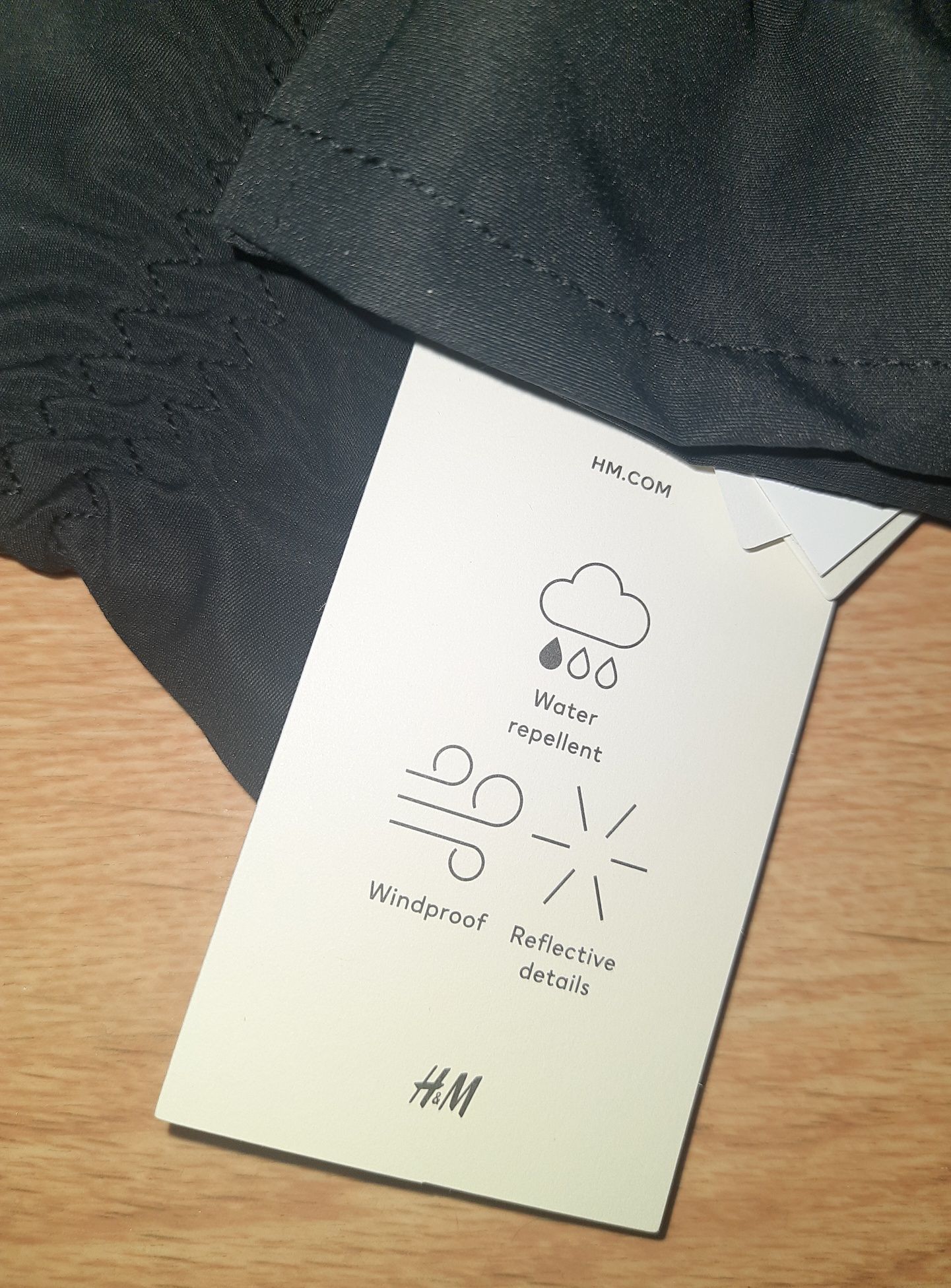 Nowe wodoodporne nieprzemakalne rękawiczki 158 H&M do smartfonów