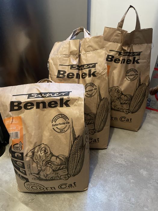 Żwirek Benek 3x 4,4 kg