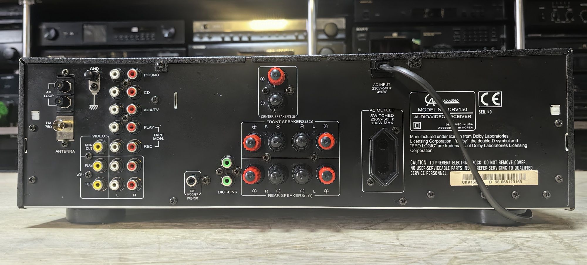 Ресивер Conrad CRV150/4Ω