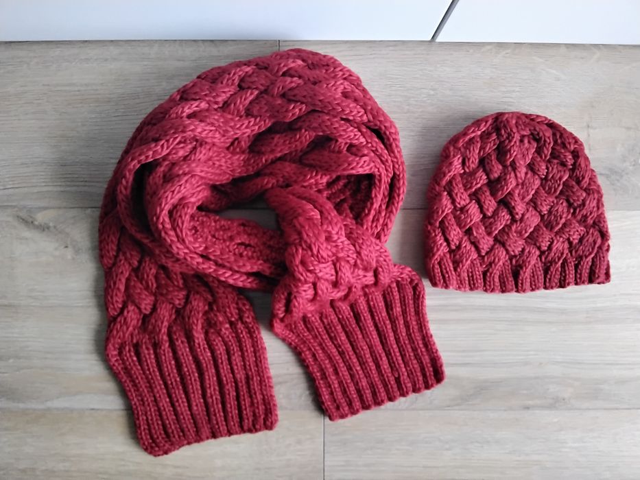 MNG komplet czapka szalik