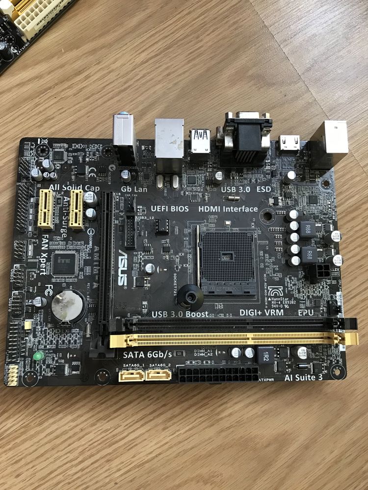 материнські плати (P5GD2-X, AM1M-A, P5GC-MX/1333, P5KPL-AM)