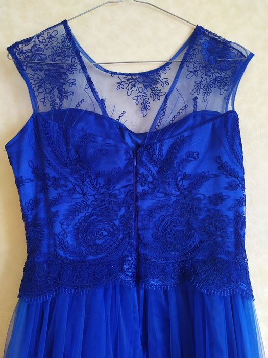 Сукня вечірня синя