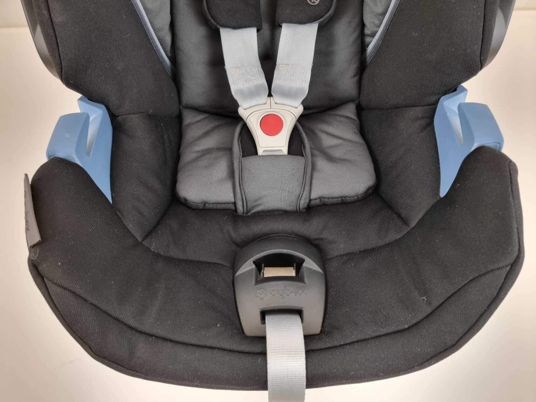 Fotelik Cybex Aton 5 Granite Black 0-13 kg nosidełko