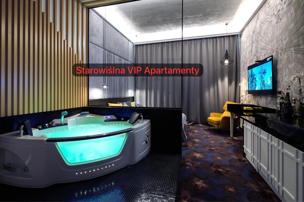 Kraków VIP Apartamenty z JACUZZI- Stare Miasto-darmowy parking