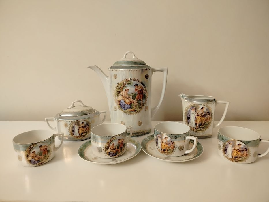 Porcelana Ćmielów - serwis do herbaty Lwów