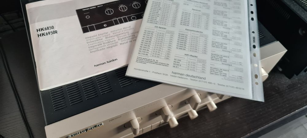 Harman kardon 6850 wzmacniacz 6950 pre amp