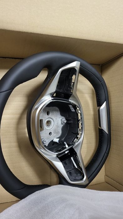 Новый руль на БМВ 7