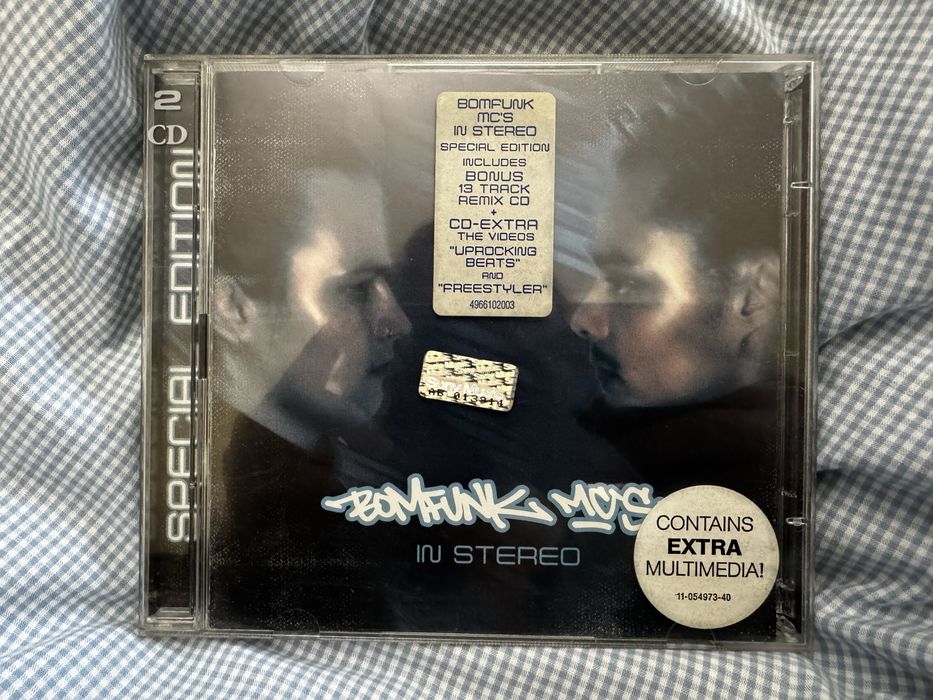 Фирменный cd bomfunk mc’s in stereo 2cd