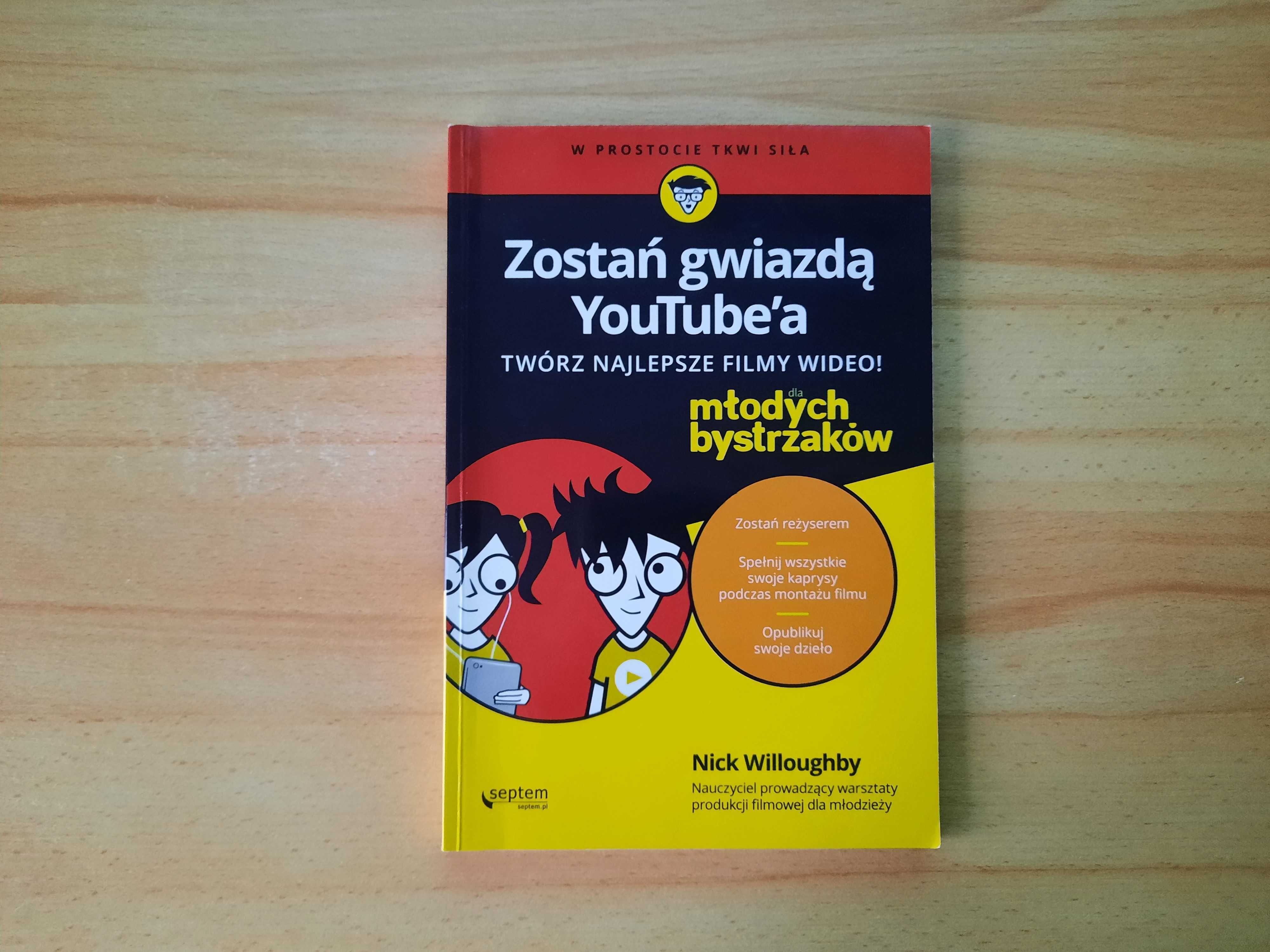 książka "Zostań Gwiazdą Youtube'a"
