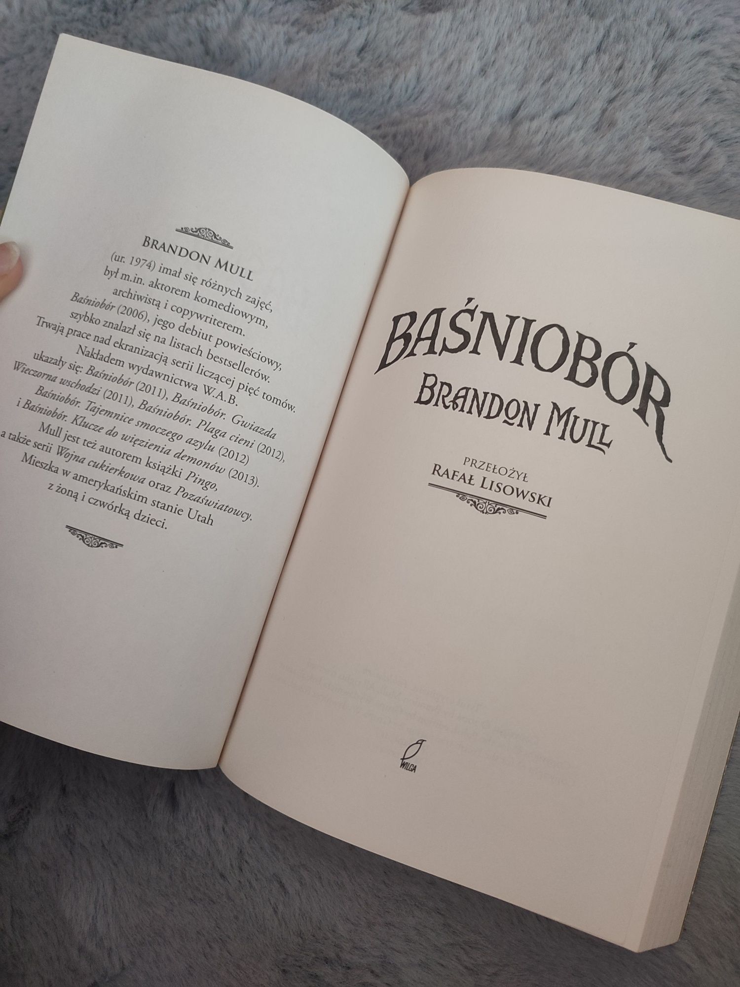Książka fantastyka pt,,baśniobór"