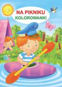 Kolorowanka - Na pikniku - praca zbiorowa